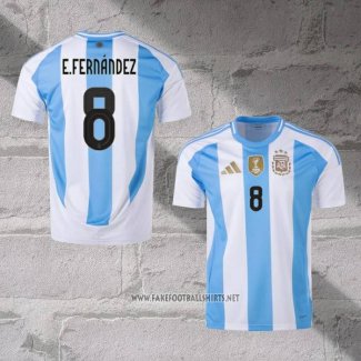 Argentina Player E.Fernandez Home Shirt 2024