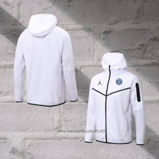 Chaqueta con Capucha del Paris Saint-Germain 2022-2023 White