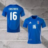 Italy Player Cristante Home Shirt 2024-2025