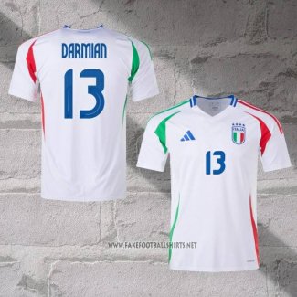 Italy Player Darmian Away Shirt 2024-2025