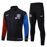 Jacket Tracksuit Barcelona Kid 2024-2025 Black