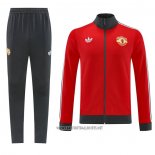 Jacket Tracksuit Manchester United 2024-2025 Red