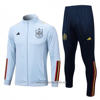 Jacket Tracksuit Spain 2022-2023 Blue