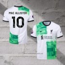 Liverpool Player Mac Allister Away Shirt 2023-2024