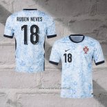 Portugal Player Ruben Neves Away Shirt 2024