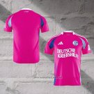 Schalke 04 Pink October Goalkeeper Shirt 2024-2025 Thailand