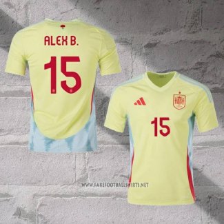 Spain Player Alex B. Away Shirt 2024