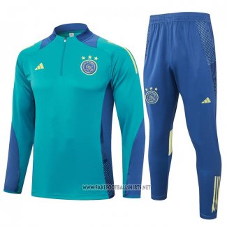 Sweatshirt Tracksuit Ajax 2024-2025 Green