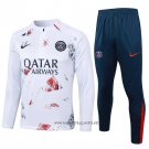 Sweatshirt Tracksuit Paris Saint-Germain Kid 2024-2025 White