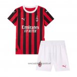 AC Milan Home Shirt Kid 2024-2025