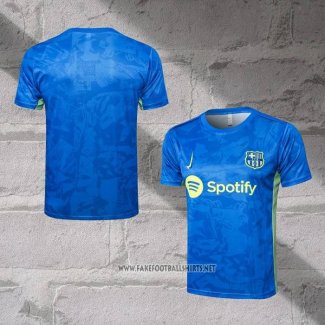 Barcelona Training Shirt 2024-2025 Blue