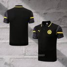 Borussia Dortmund Shirt Polo 2022-2023 Black and Yellow