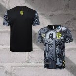 Brazil Jesus Training Shirt 2024-2025 Black