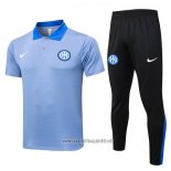 Conjunto Polo Inter Milan 2024-2025 Blue