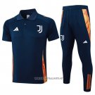 Conjunto Polo Juventus 2024-2025 Blue