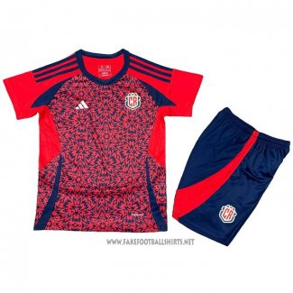 Costa Rica Home Shirt Kid 2024