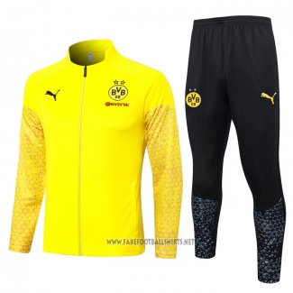 Jacket Tracksuit Borussia Dortmund 2023-2024 Yellow