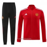 Jacket Tracksuit Manchester United 2024-2025 Red