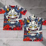 Japan Dragon Shirt 2024 Red Thailand