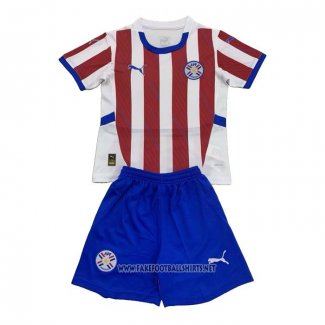 Paraguay Home Shirt Kid 2024