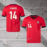 Portugal Player G.Inacio Home Shirt 2024