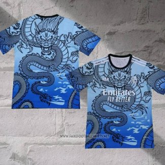 Real Madrid Dragon Shirt 2024-2025 Blue Thailand