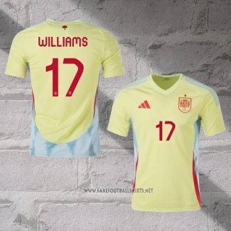 Spain Player Williams Away Shirt 2024