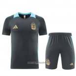 Tracksuit Argentina Short Sleeve 2024-2025 Grey - Shorts