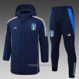 Winter Tracksuit Italy 2024-2025 Blue