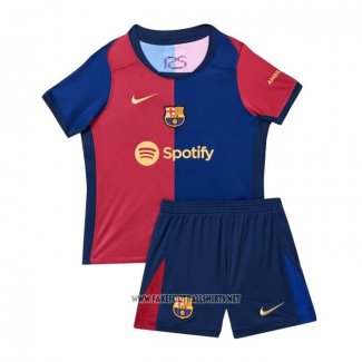 Barcelona Home Shirt Kid 2024-2025