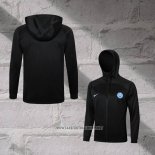 Chaqueta con Capucha del Inter Milan 2024-2025 Black