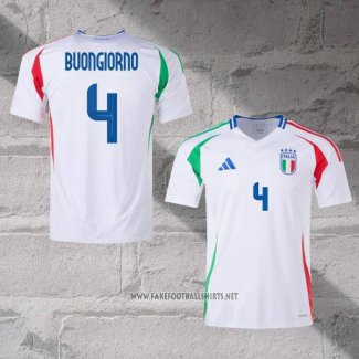 Italy Player Buongiorno Away Shirt 2024-2025