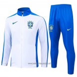 Jacket Tracksuit Brazil 2024-2025 White