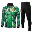 Jacket Tracksuit Brazil Jesus 2024-2025 Green