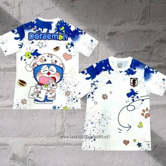 Japan Anime Doraemon Shirt 2024-2025 White Thailand