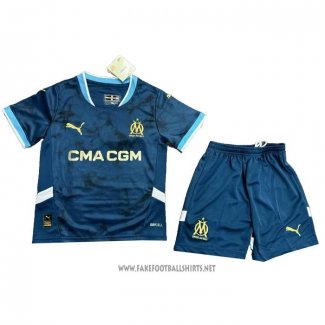 Olympique Marseille Away Shirt Kid 2024-2025