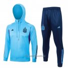 Sweatshirt Tracksuit Argentina Kid 2023-2024 Blue