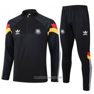 Sweatshirt Tracksuit Germany 2024-2025 Black