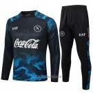 Sweatshirt Tracksuit Napoli Kid 2024-2025 Black