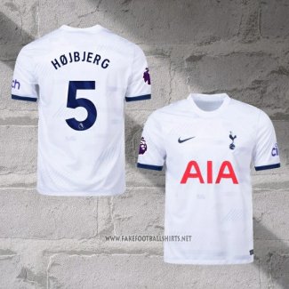 Tottenham Hotspur Player Hojbjerg Home Shirt 2023-2024