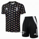 Tracksuit Juventus Short Sleeve 2024-2025 Black - Shorts