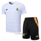 Tracksuit Real Madrid Short Sleeve 2024-2025 White - Shorts