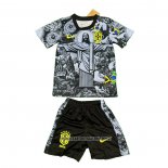 Brazil Jesus Shirt Kid 2024-2025 Black