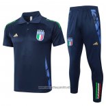 Conjunto Polo Italy 2024-2025 Blue