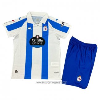 Deportivo La Coruna Home Shirt Kid 2024-2025