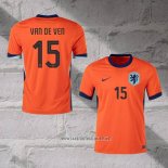 Holland Player Van de Ven Home Shirt 2024-2025