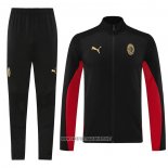 Jacket Tracksuit AC Milan 2024-2025 Black