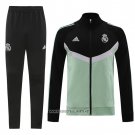 Jacket Tracksuit Real Madrid 2024-2025 Black Green