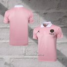 Paris Saint-Germain Jordan Shirt Polo 2024-2025 Rosa