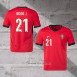 Portugal Player Diogo J. Home Shirt 2024